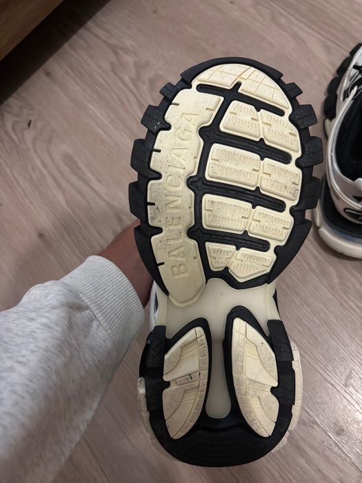 Balenciaga track off white black