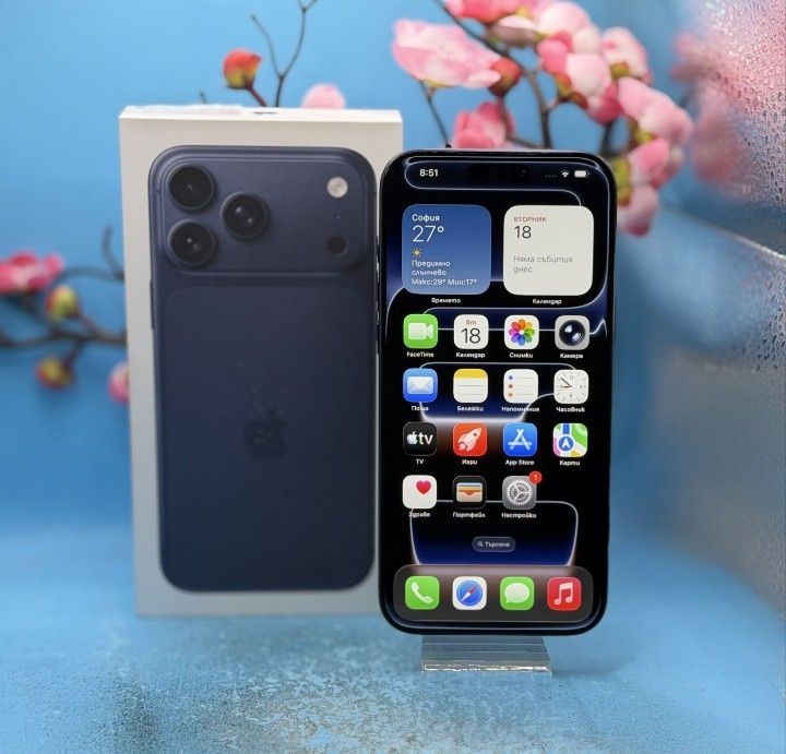 Barter za drug model iphone s doplashtane ot vasha strana Promo cena Iphone 17 pro max 256GB