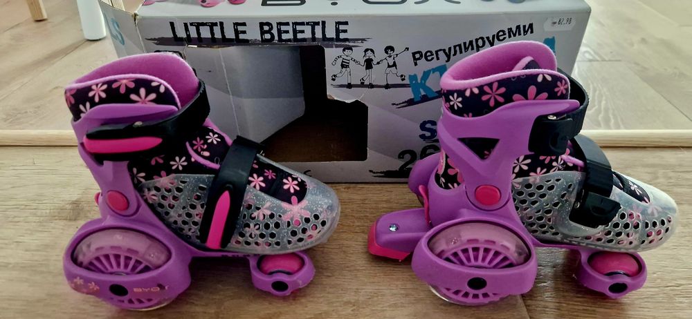 кънки детски регулируеми byox