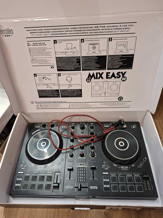 DJ контролер Hercules DJControl Inpulse 300,  за начинаещи и любители