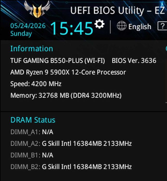 Memorie RAM G.Skill INTL  TRIDENTZ RGB 32GB (2x16GB) 3200MHz CL16  F4-3200C16D-32GTZRX