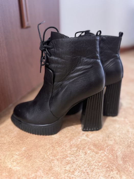 ботильоны натуральная кожа