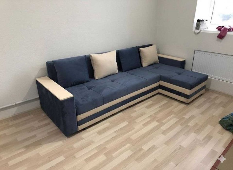 Угловой диван 2,8 м — Раскладной и функциональный / Диван новый мебель