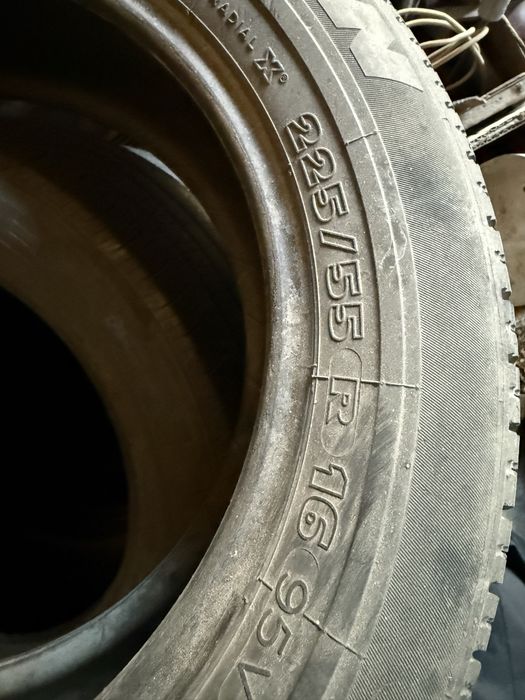 Шины 225/55/R16 разнопарка