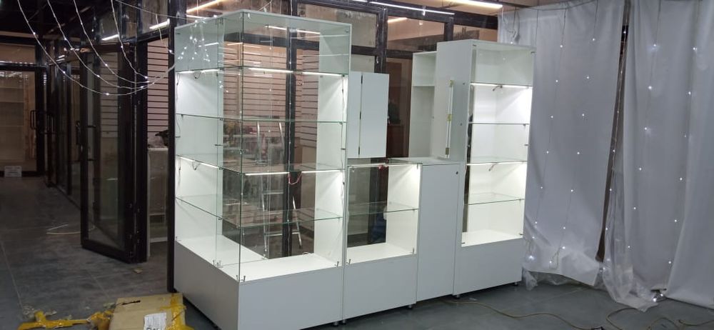 Зеркало/стекло раскрой. Витрины