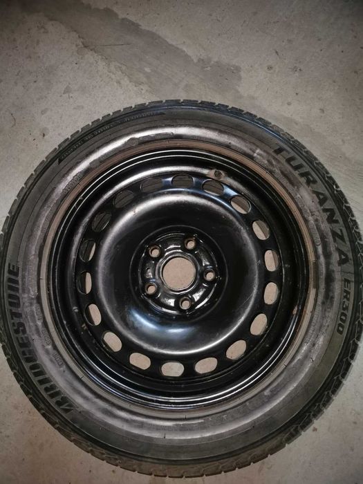 Roată rezervă  normală 16, 5x112, cauciuc 215/55 -NOUĂ- vw,audi,skoda