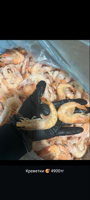 Продам королевские креветки