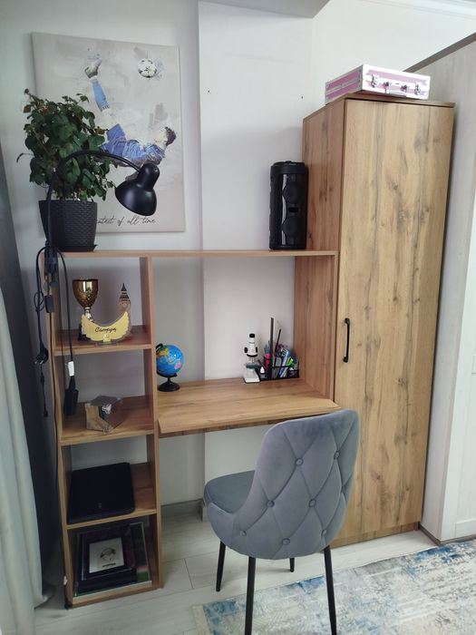 Компьютерный стол отдельно ,либо со шкафом