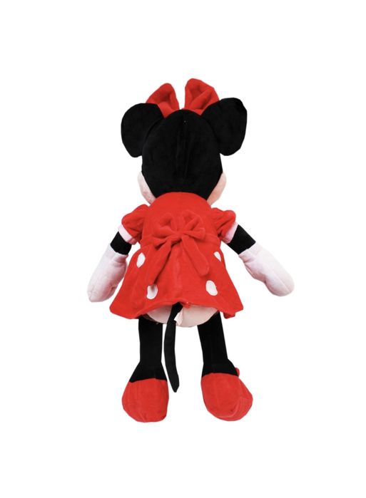 Jucarie de plus Minnie Mouse, roz sau rosu, 40 cm, NOUA