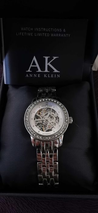 ceas dama ANNE KLEIN Automatic Skeleton (editie limitata)
