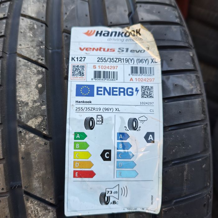 Anvelopa 255/35R19 marca Hankook, DOT 2021, nouă