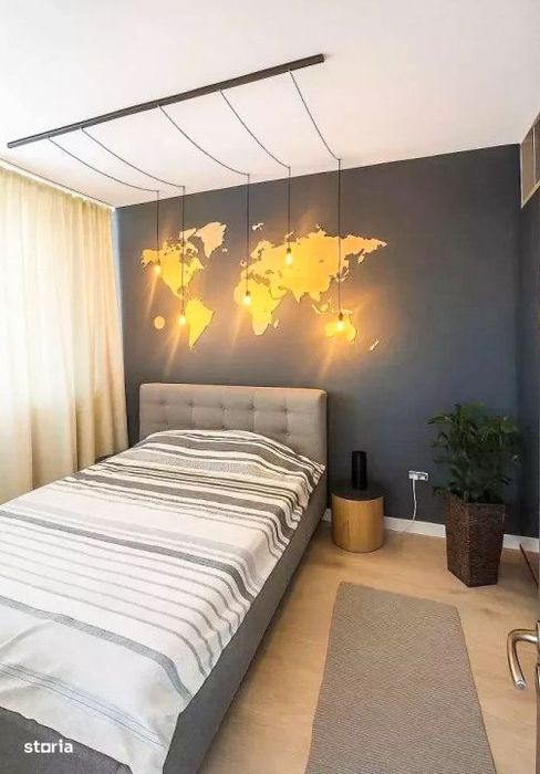 Apartament cu terasa panoramica, 2 camere, modern