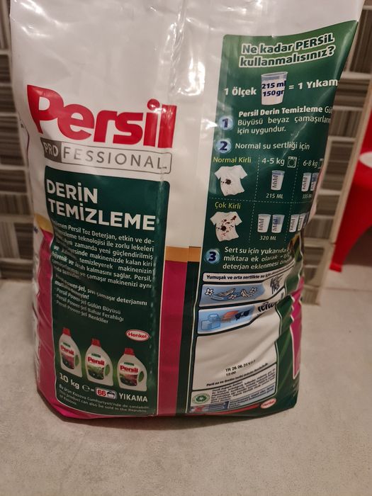 Detergent pudră Persil Professional Rose 10 kg - NOU / Sigilat