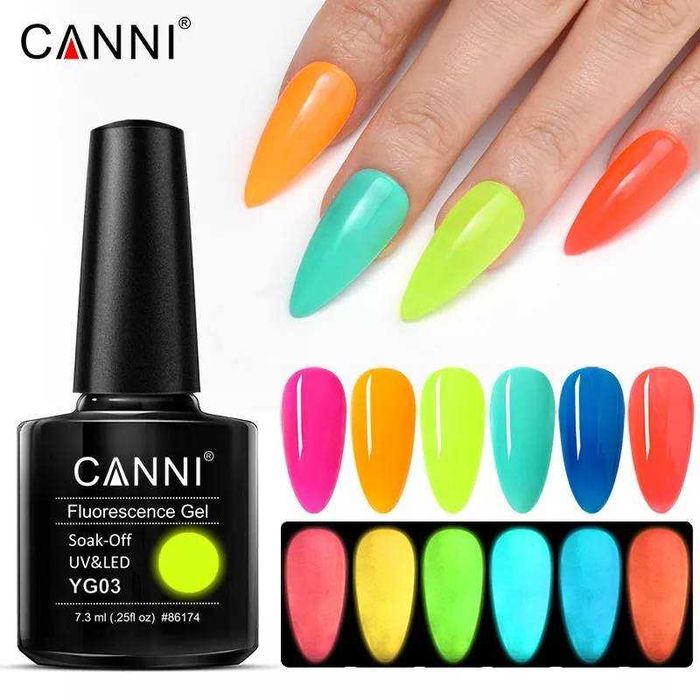 Canni гел лак Fluorescence Gel