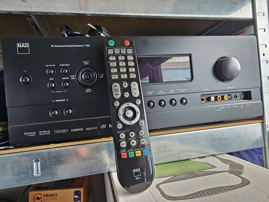 Amplificator NAD T765 cu telecomanda ORIGINALA
