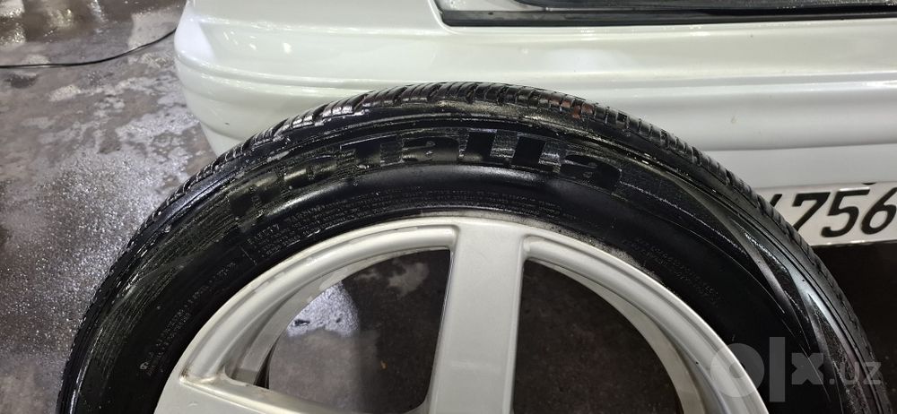 Vossen R18 8j 5*114 резина Rotalla всесезонные мягкие  235/50zr18 прот