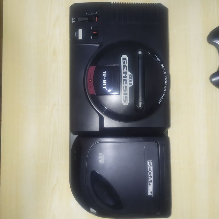Sega Genesis 1 + Sega Cd
