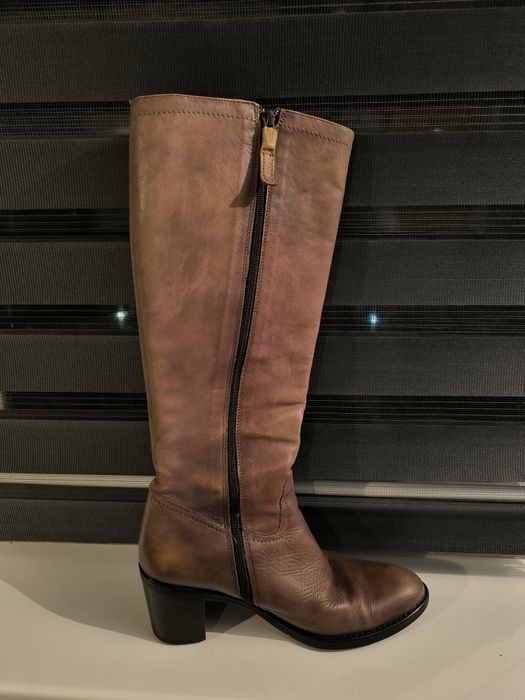 Дамски ботуши естествена кожа