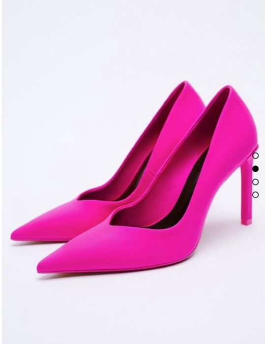 Сатиновые туфли Zara 39р