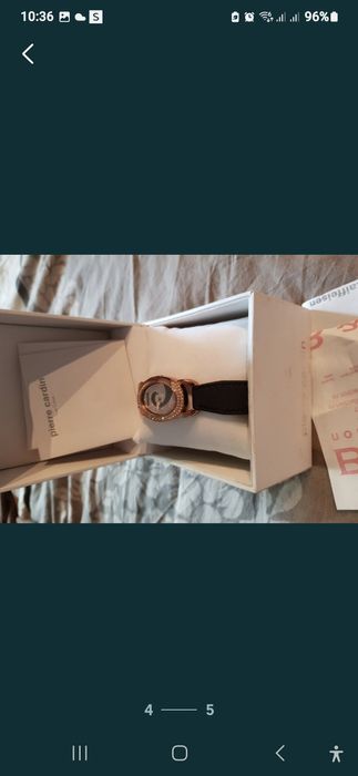 Ceas dama Pierre Carden, cu strasuri, original, 130 lei