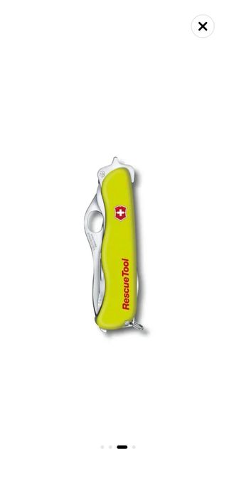 Briceag multifunctional Victorinox rescue tool MW, nou, sigilat, cu teaca inclusa.