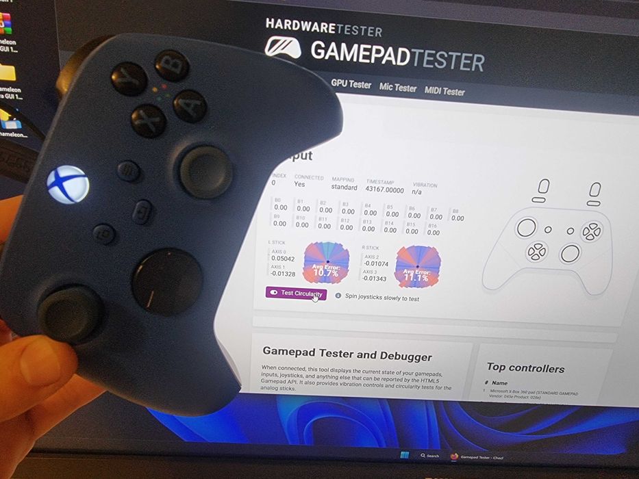 Controller Wireless Microsoft Xbox Series X, Blue