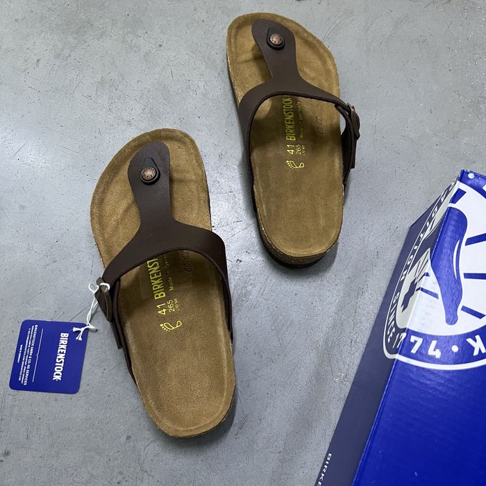 Birkenstock gizeh шлепанцы