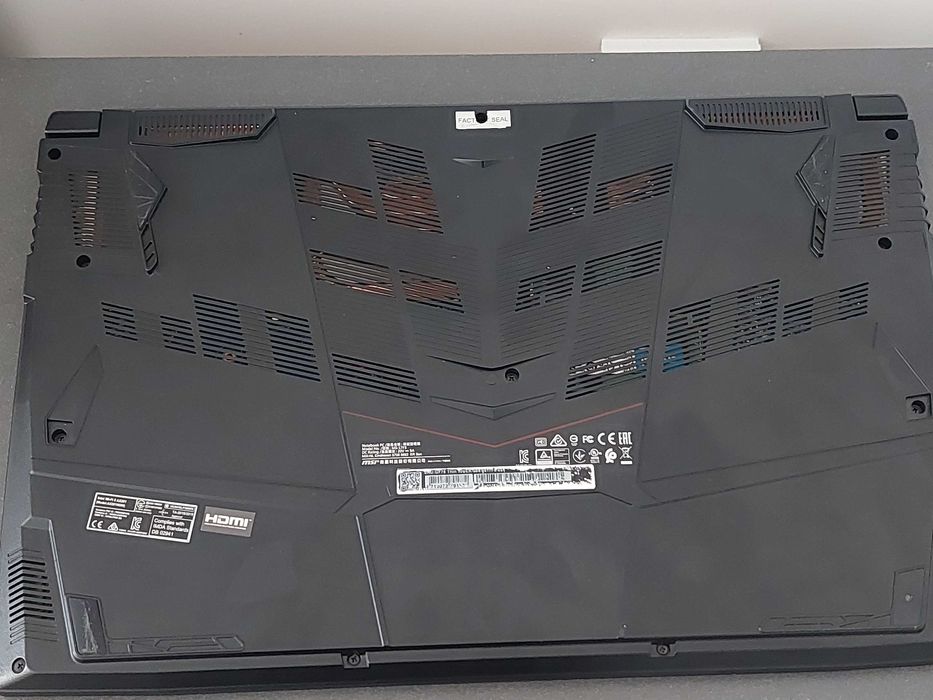 32GB RAM RTX 3060 Core i7-10750H 17.3" FULL HD 144hz IPS геймърски лаптоп MSI GF75 Thin