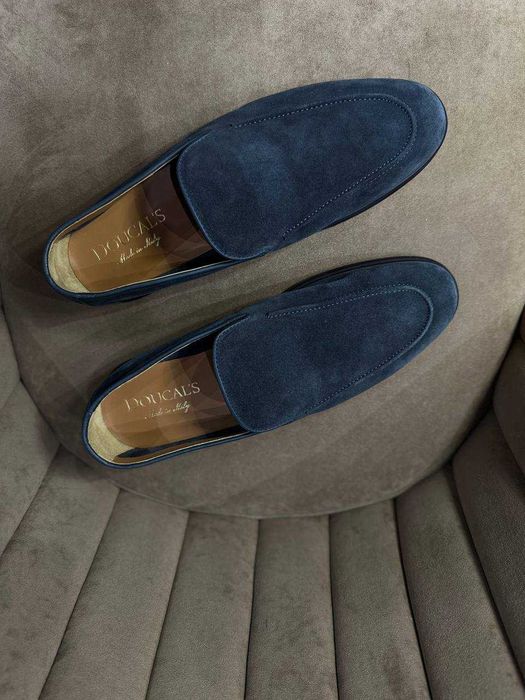 Doucal's мужские замшевые лоферы РАЗМЕР 41.5,42