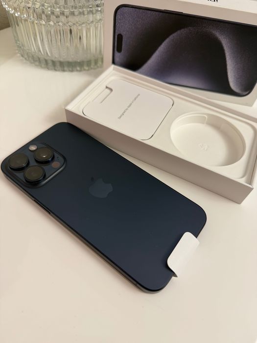 Iphone 15 PRO MAX 256gb blue titanium