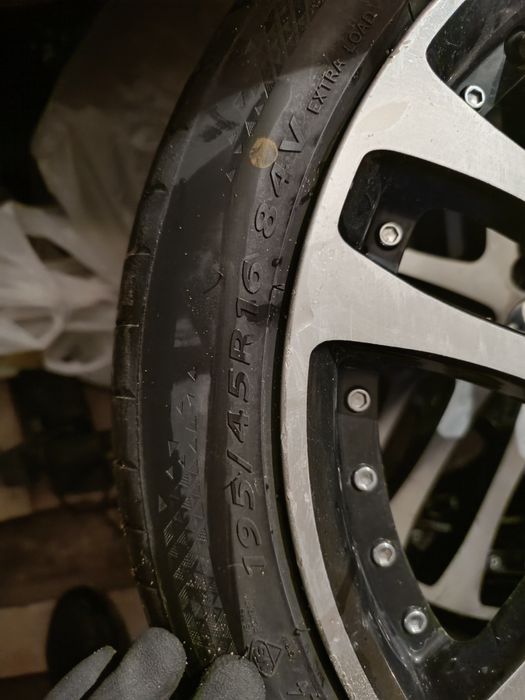 Диски 16 Рельсы с резиной