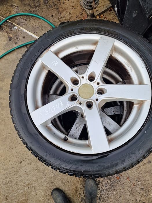 Janta aluminiu cu cauciuc pe 17 Opel insignia A 5x120