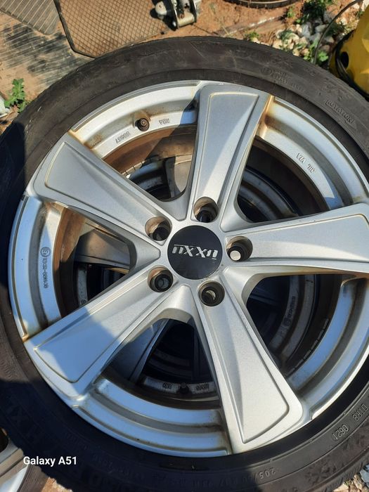 Ляти джанти с гуми 5×112,17цола