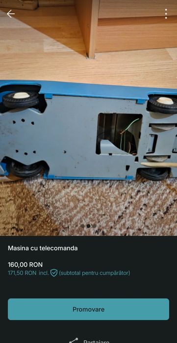 Masinuță de metal
