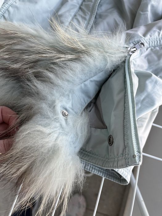 ново яке с естествен косъм който лесно се снима