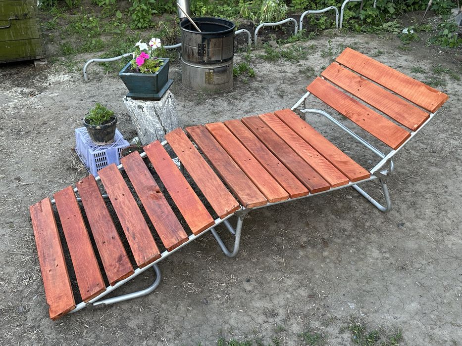 Шезлонг, лежак, складной