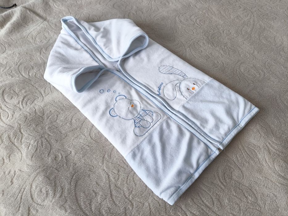 Портбебе одеяло, ватирано, памук