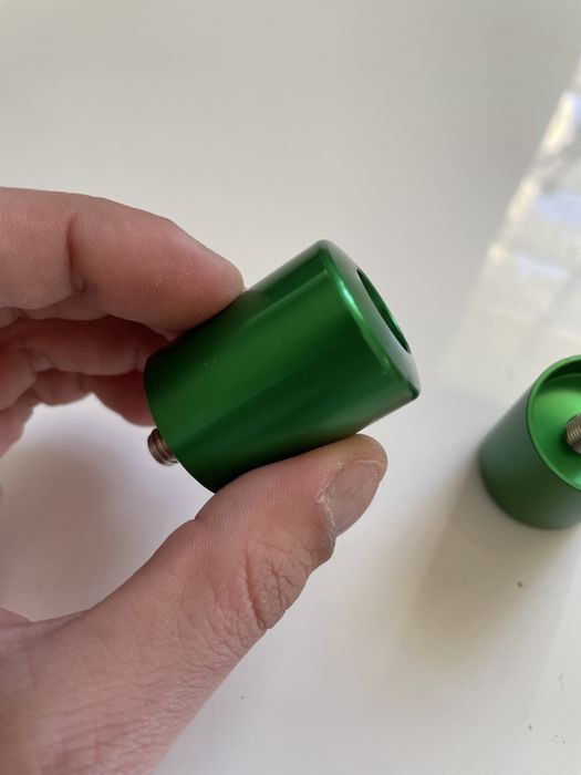 Capete de ghidon moto verzi