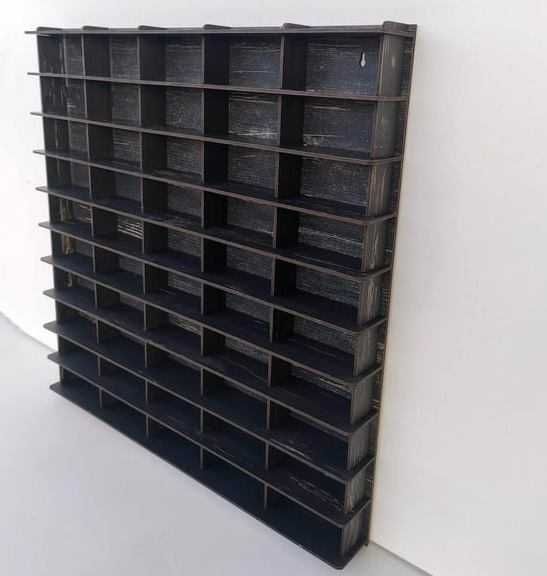 Hot Wheels Matchbox Majorette Siku - Дървена етажерка за макетни коли