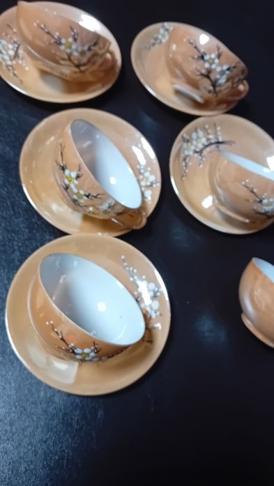 Сервиз  японски костен  порцелан