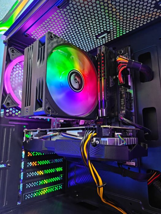 НОВЫЙ ИГРОВОЙ КОМПЬЮТЕР Core i5-12490F 512 ssd 16gb DDR4 GTX 1660 6gb