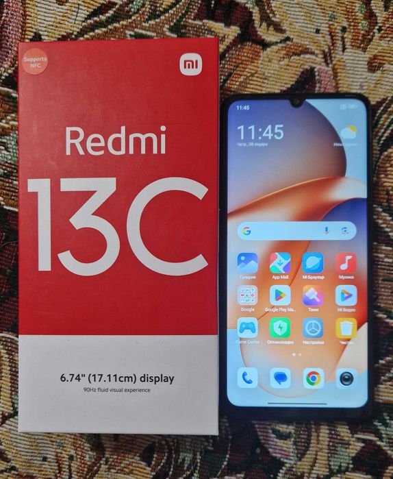 Redmi 13c 50MP AI triple camera 128gb