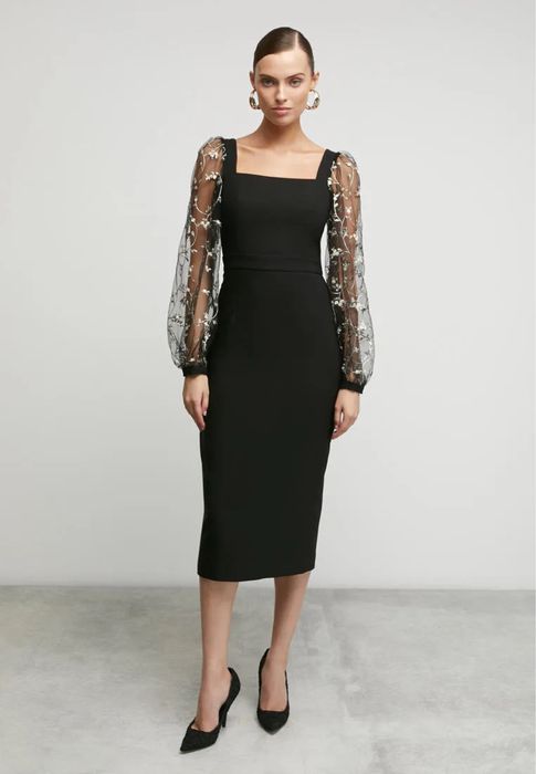 Lichi платье XS черное миди