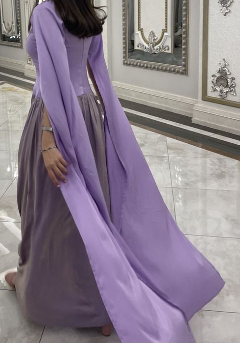 платье со шлейфом