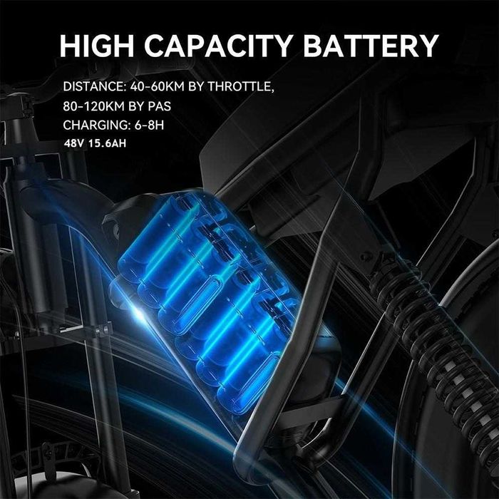 Електрически велосипед/колело RIDING TIMES Z8 500W 15.6AH