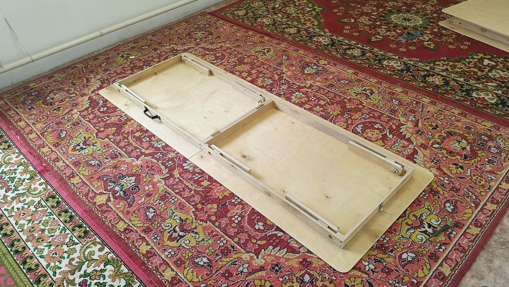 Жиналмалы жер стол