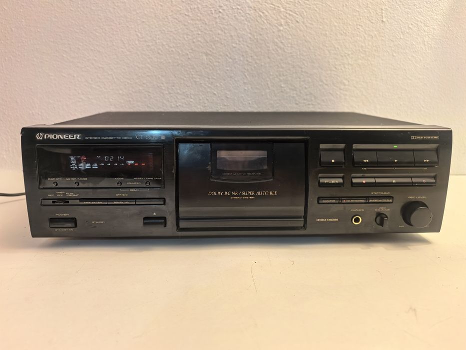 Deck Pioneer CT S530 3 head 3 capete cu usita rupta in partea dreapta made in Japan