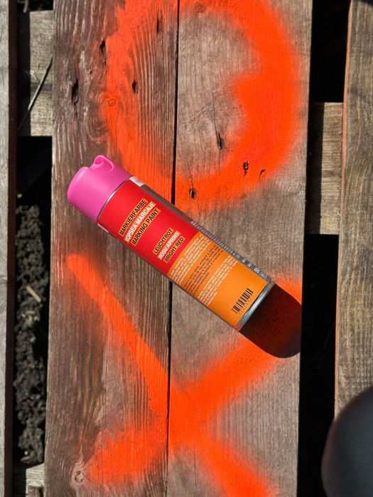 Spray vopsea.Spray marcaj rosu fluorescent+verde 500ml.