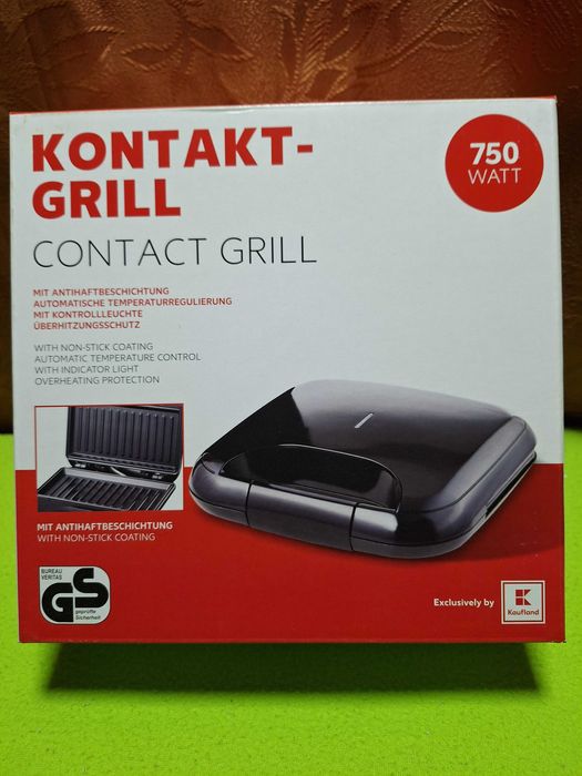Gratar GRILL electric cu strat antiaderent, putere 750W