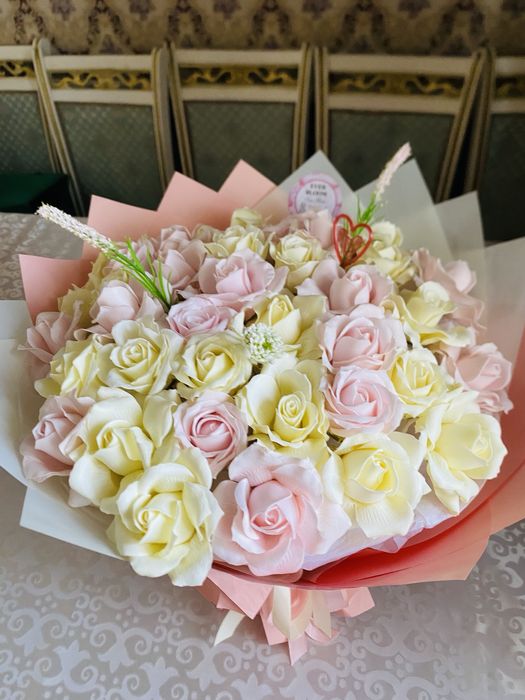 Букет Цветов мыльный